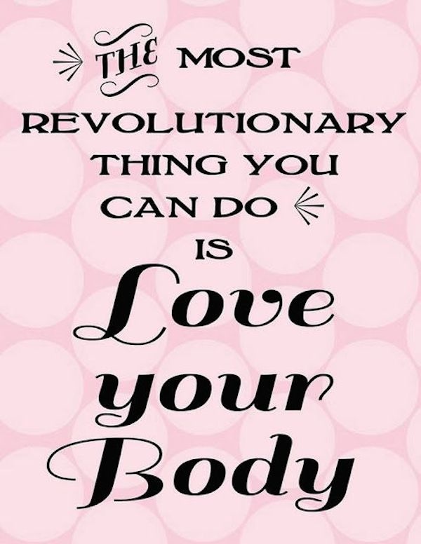 healthy body image quotes